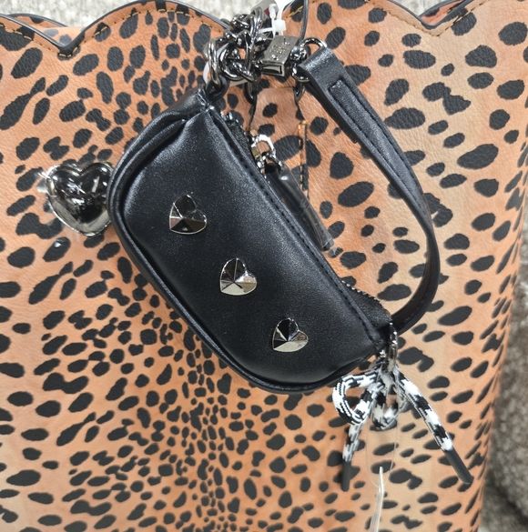 NEW Betsey Johnson Leopard Tote Handbag